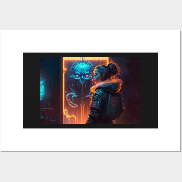 Cyberpunk art gallery Wall Art by TrooperLX1177